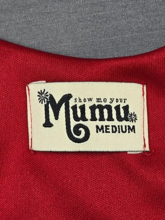 Show Me Your Mumu Womens Gabby MIni Dress Medium Floral V-Neck Long Sleeve - Picture 4 of 6